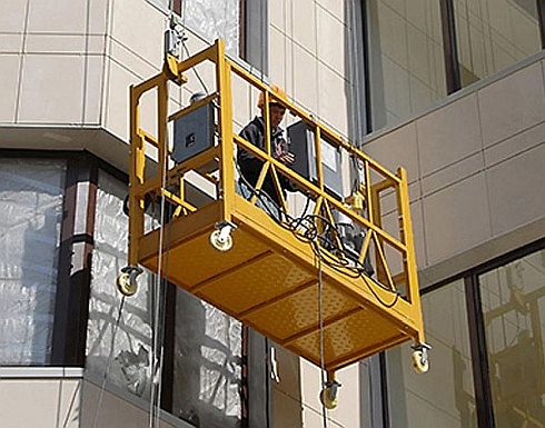 Фасадные люльки: Классификация, типы, особенности технического устройства