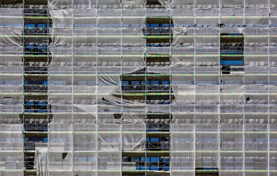 Леса строительные рамные