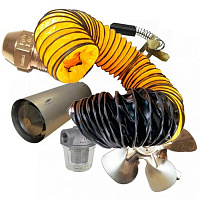 Вентиляционный угловой 90° короб 650X650 R150