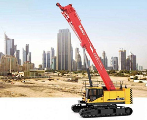 Гусеничный кран SANY SCC800TB