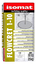Масса полимерная для выравнивания бетонных полов Isomat Flowcret 1-10