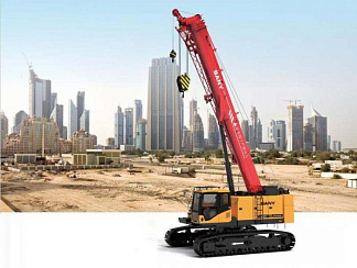 Гусеничный кран SANY SCC350TB