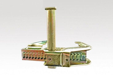 Замок универсальный для опалубки оцинкованный, желтый