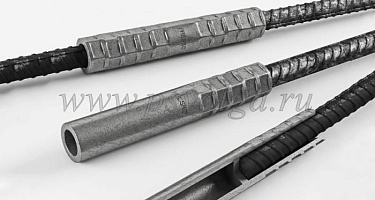 Стандартная обжимная муфта PRESKO для соединения арматуры Ø 18 мм