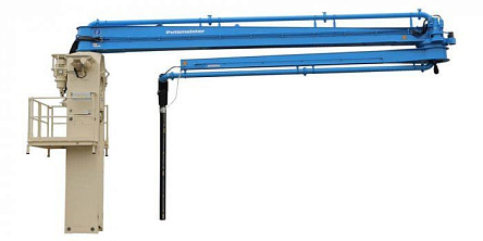 Распределительная стрела Putzmeister MXR 32-4 Multi на опорных колоннах