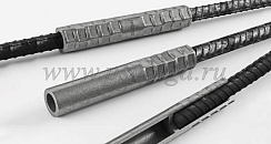 Переходная обжимная муфта PRESKO для соединения арматуры Ø 28/25 мм