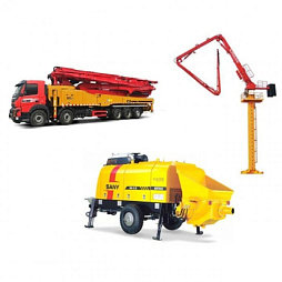 Бетононасосы и стрелы